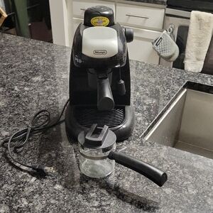 DeLonghi Black Espresso Machine